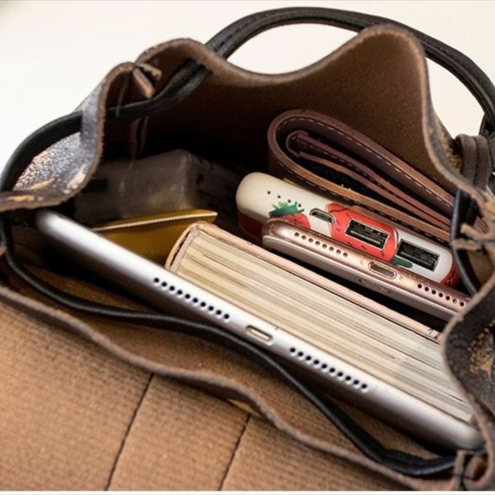 PU Multi Function Handbag/Backpack - Picture 4 of 6
